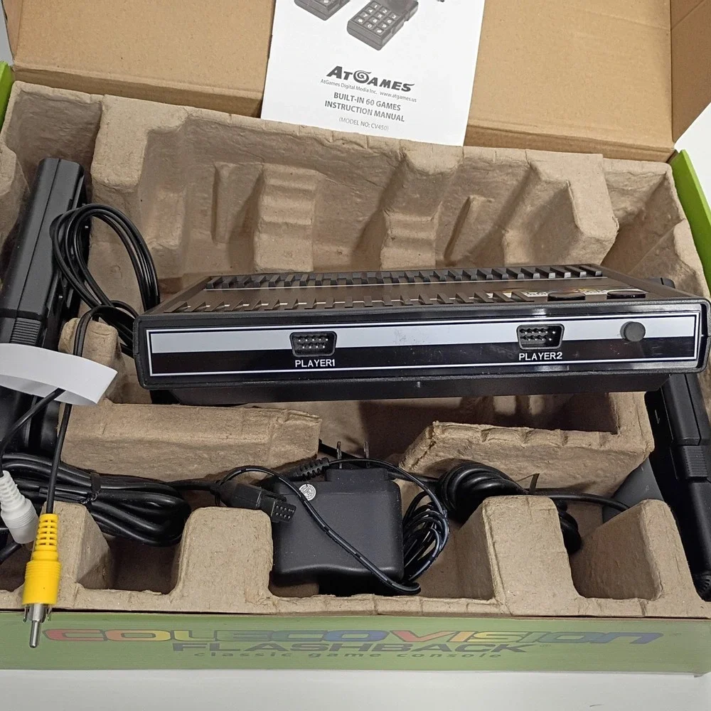 Colecovision Flashback Classic Game Console. 60 Games. ATGames CV450 Collector's
